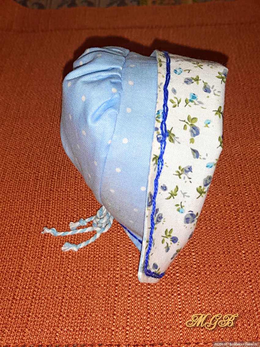 МК «Шьём чепец для куклы» (фото 2)