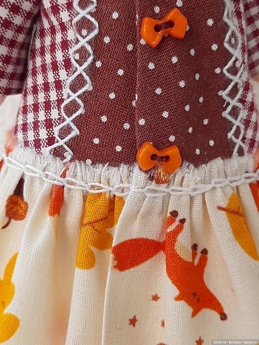 МК «Аппликация и декоративные швы при пошиве изделий для кукол с использованием тканей-компаньонов»