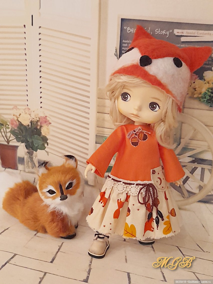Лисички - сестрички — Одежда и обувь для кукол своими руками: фото (фото 9)