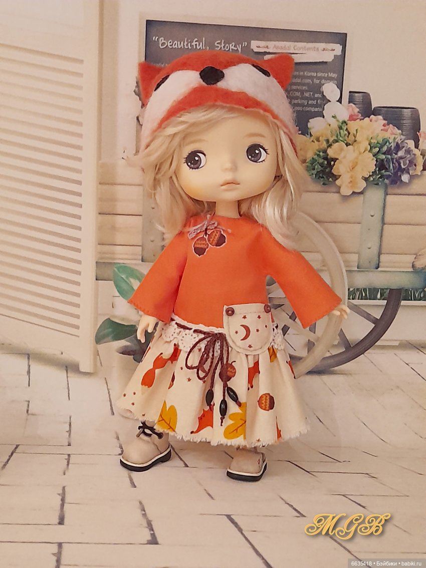 Лисички - сестрички — Одежда и обувь для кукол своими руками: фото (фото 5)