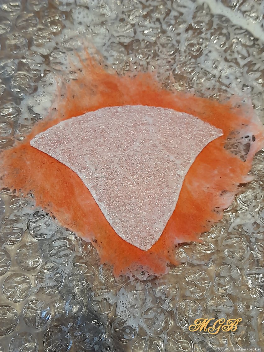 МК «Шапочка лисы для кукол, выполненная методом мокрого валяния шерсти» Часть 1 «Шапочка лисы с приваленными ушками»