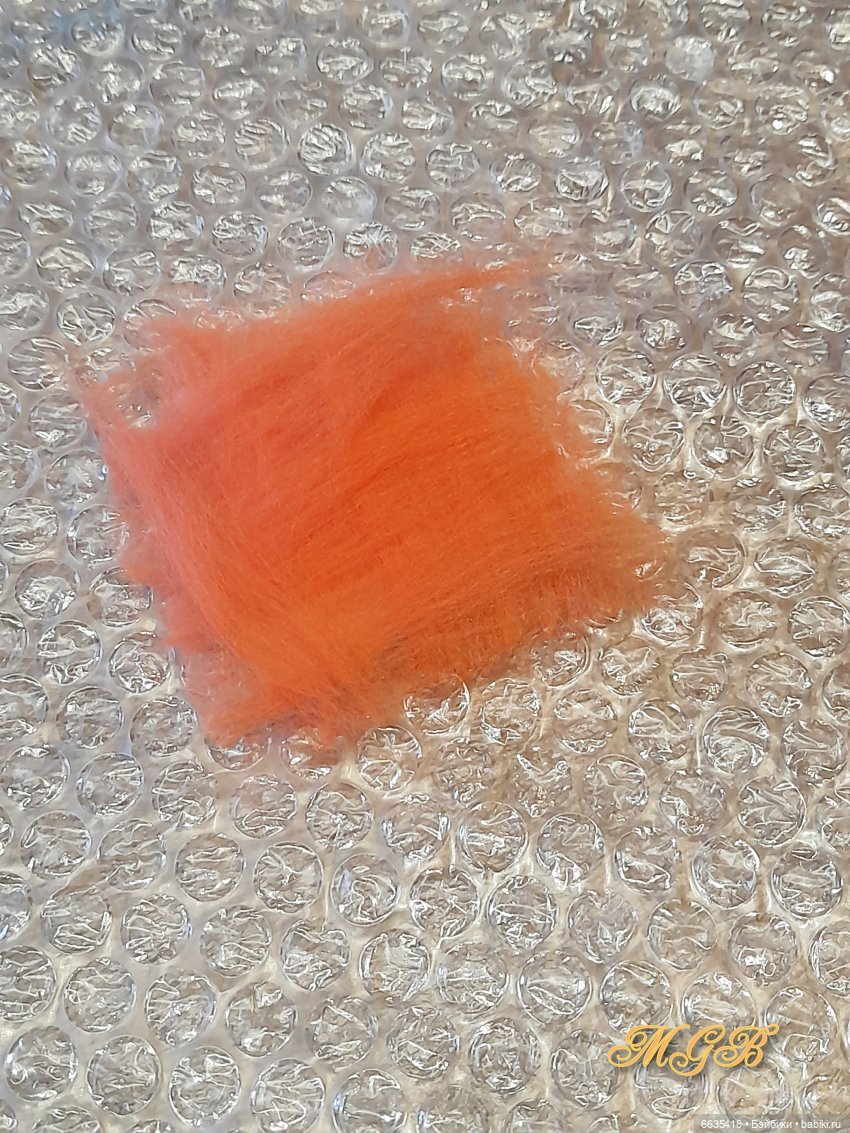 МК «Шапочка лисы для кукол, выполненная методом мокрого валяния шерсти» Часть 1 «Шапочка лисы с приваленными ушками» (фото 6)