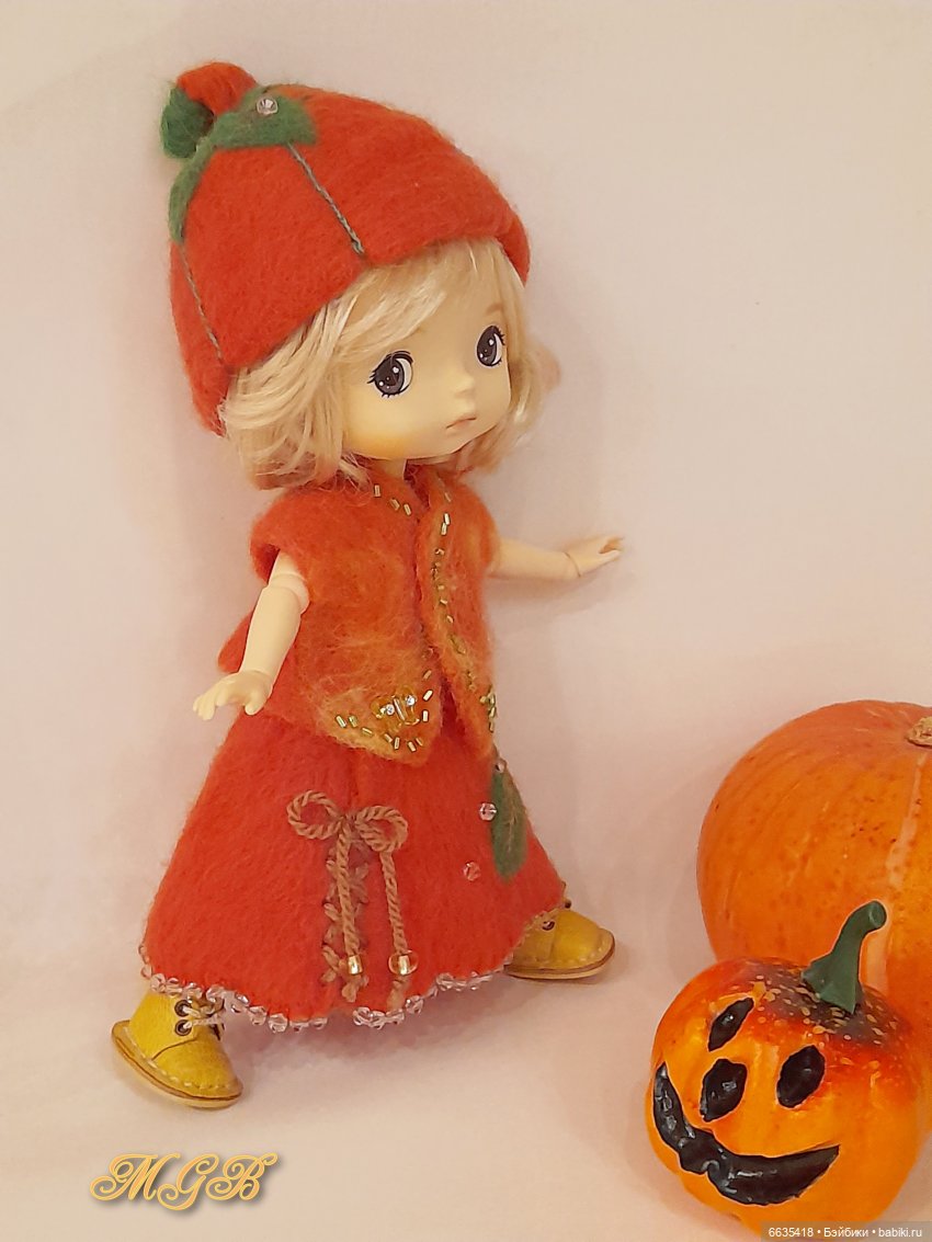 Девочки –тыковки — Одежда и обувь для кукол своими руками: фото (фото 3)