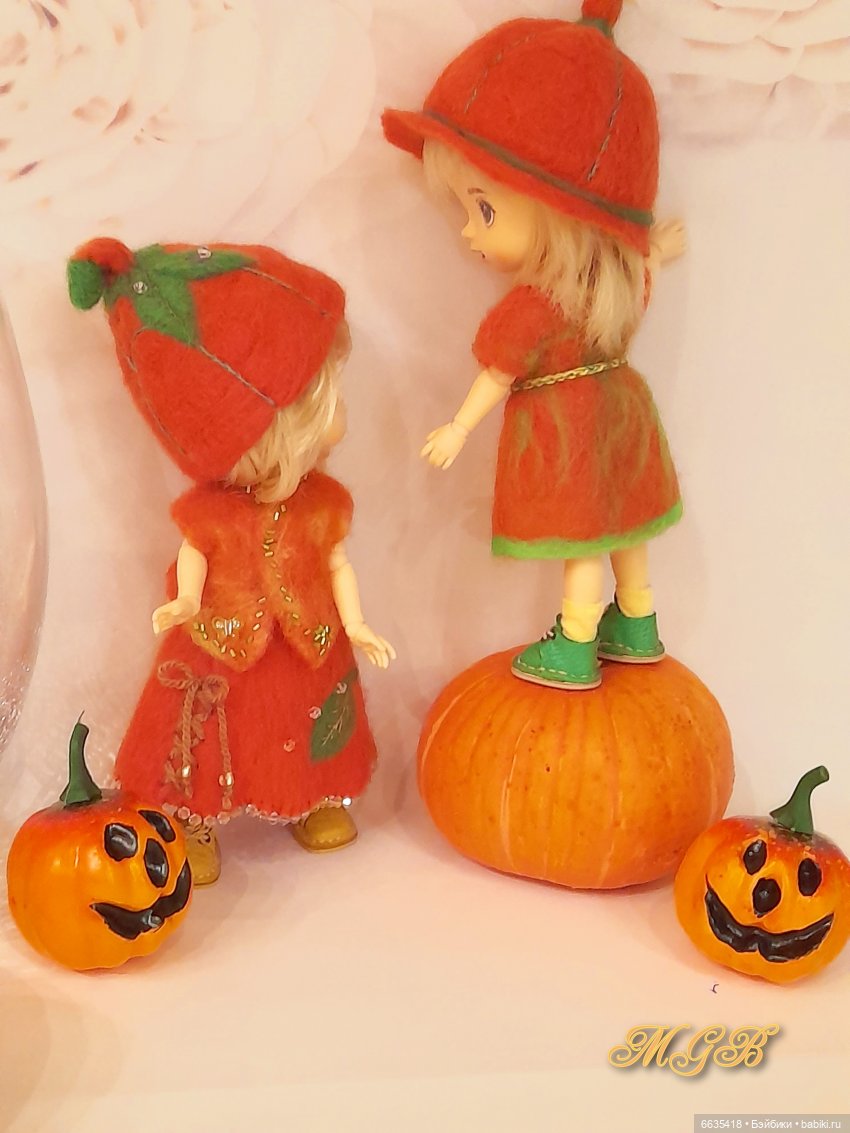 Девочки –тыковки — Одежда и обувь для кукол своими руками: фото