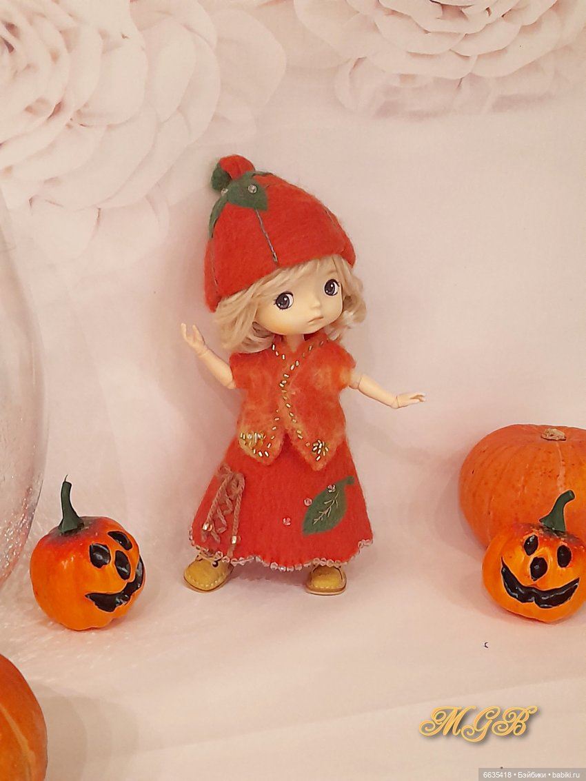 Девочки –тыковки — Одежда и обувь для кукол своими руками: фото (фото 2)