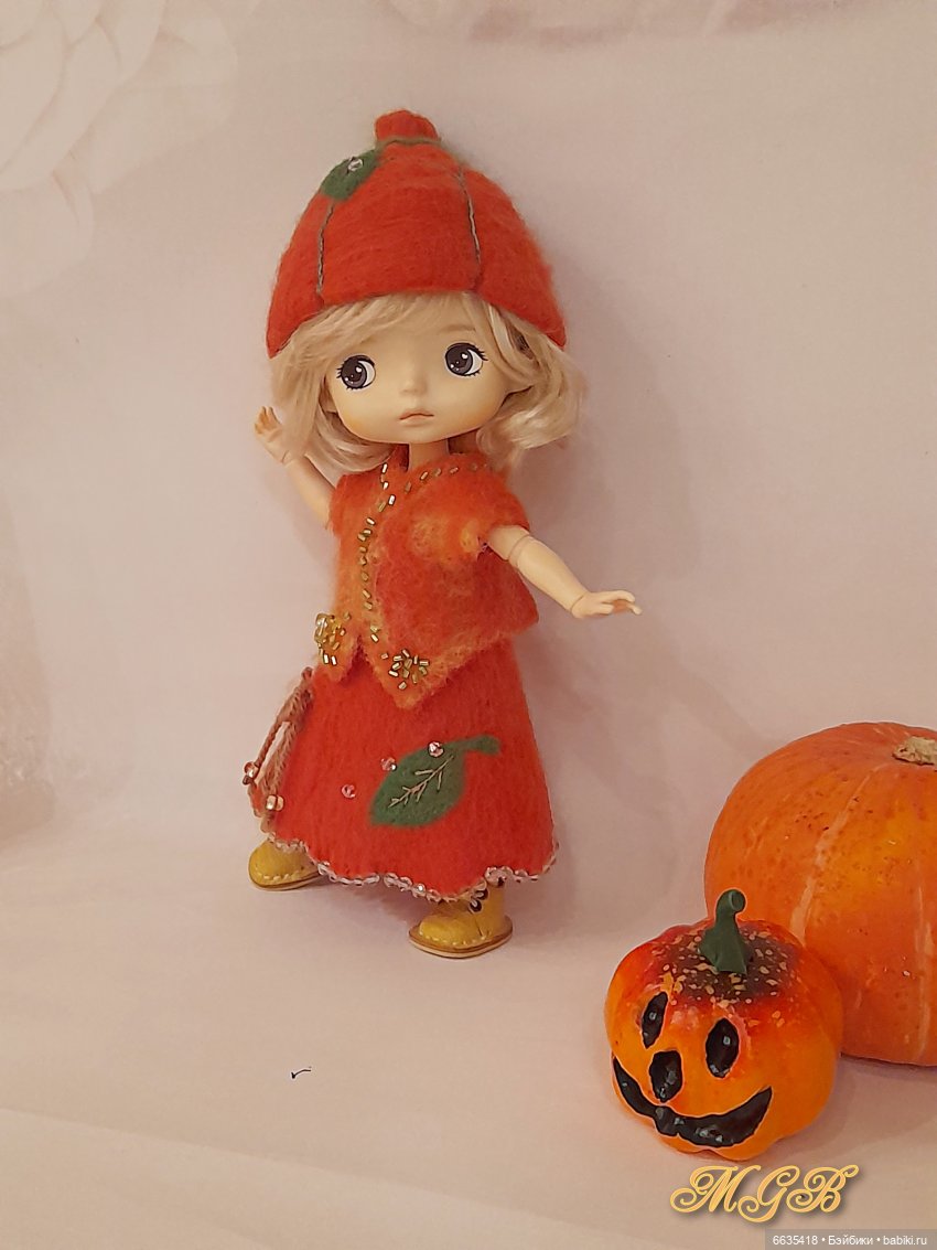 Девочки –тыковки — Одежда и обувь для кукол своими руками: фото