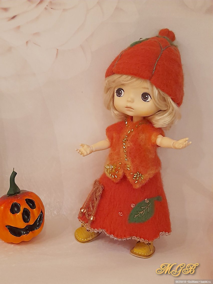 Девочки –тыковки — Одежда и обувь для кукол своими руками: фото (фото 10)