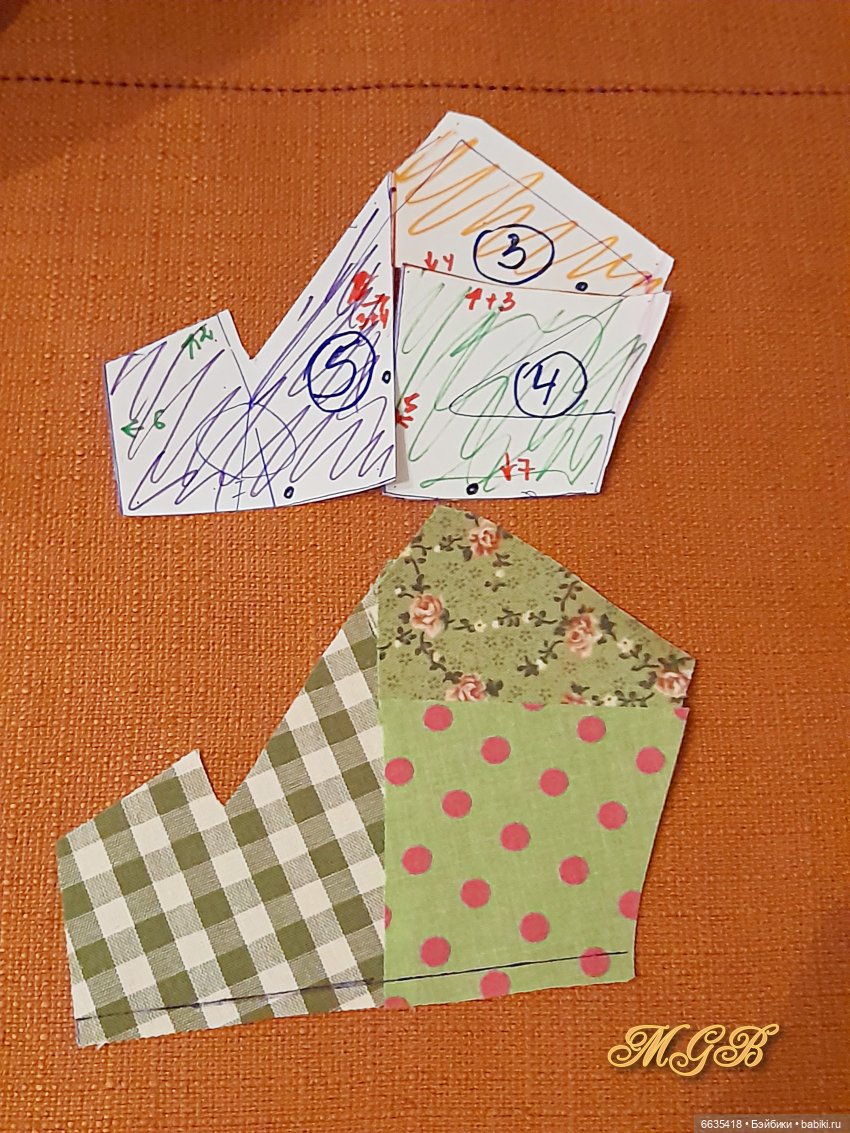 МК «Лоскутное шитьё в одежде кукол»