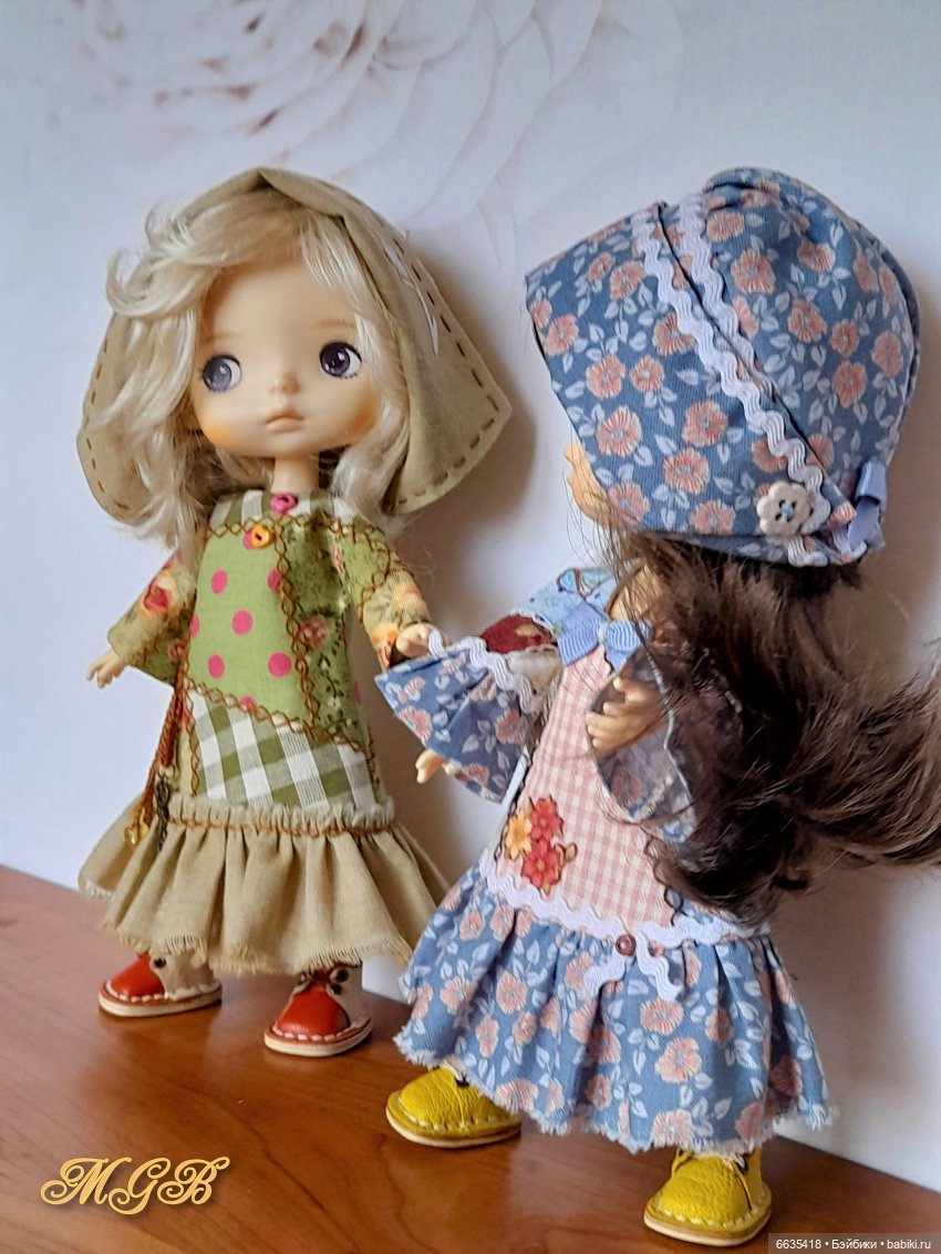 Лоскутная одежда в гардеробе моих кукол (фото 3)