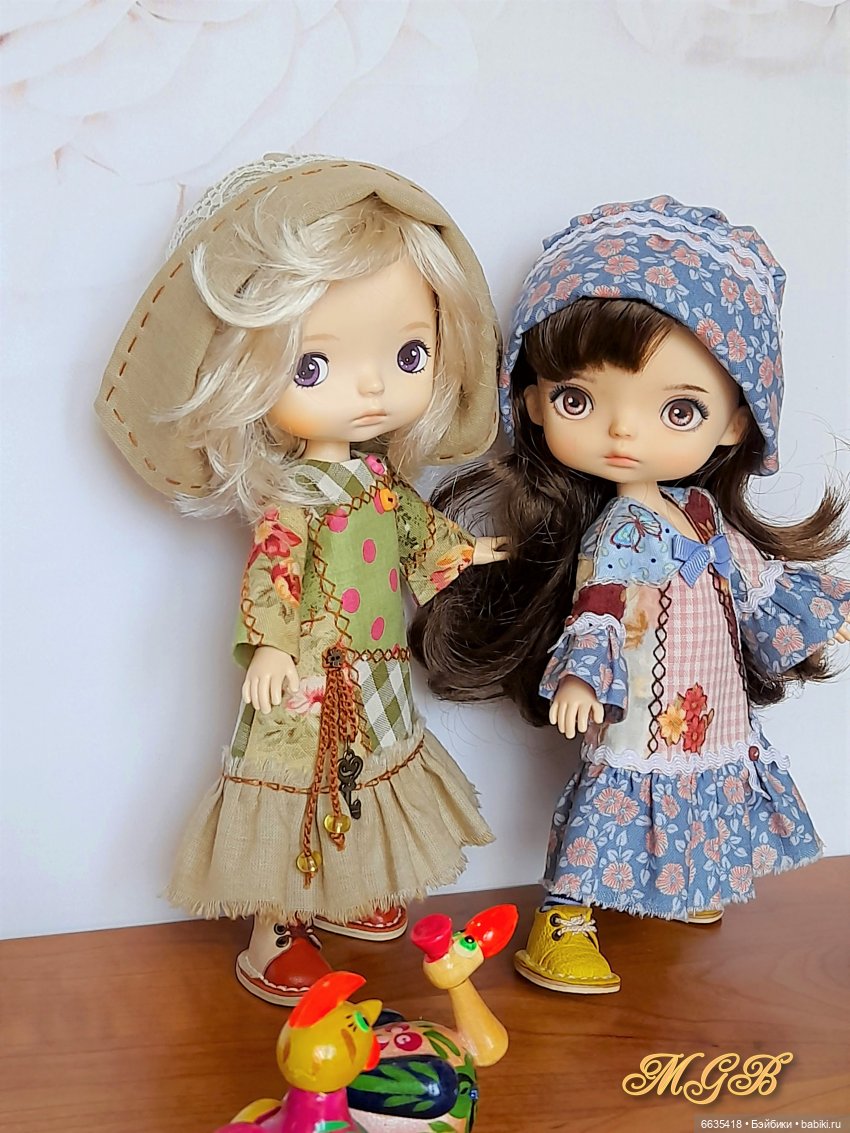 Лоскутная одежда в гардеробе моих кукол (фото 2)