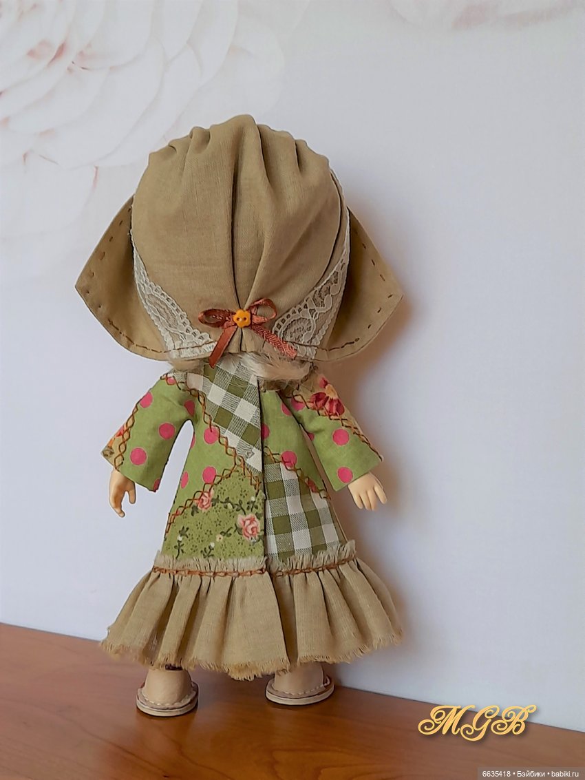 Лоскутная одежда в гардеробе моих кукол
