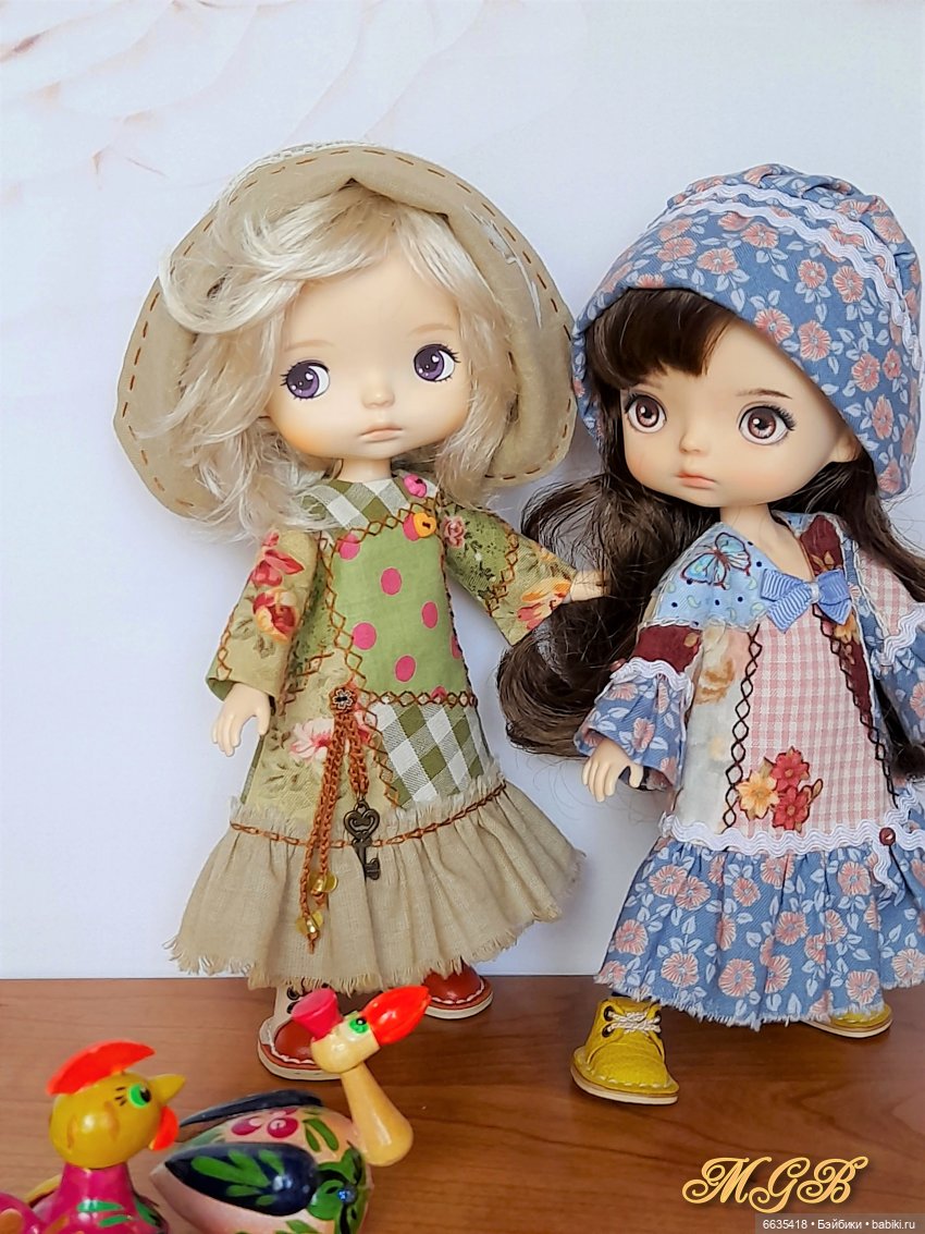 Лоскутная одежда в гардеробе моих кукол (фото 9)