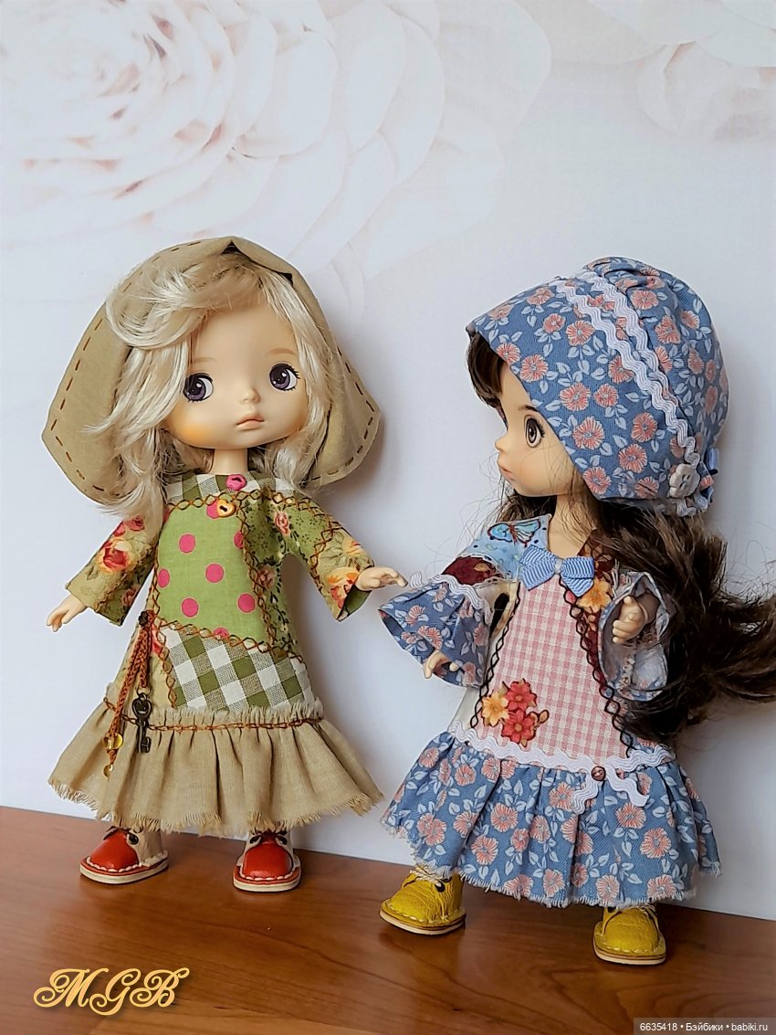 Лоскутная одежда в гардеробе моих кукол (фото 4)