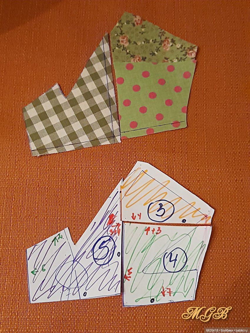 МК «Лоскутное шитьё в одежде кукол»