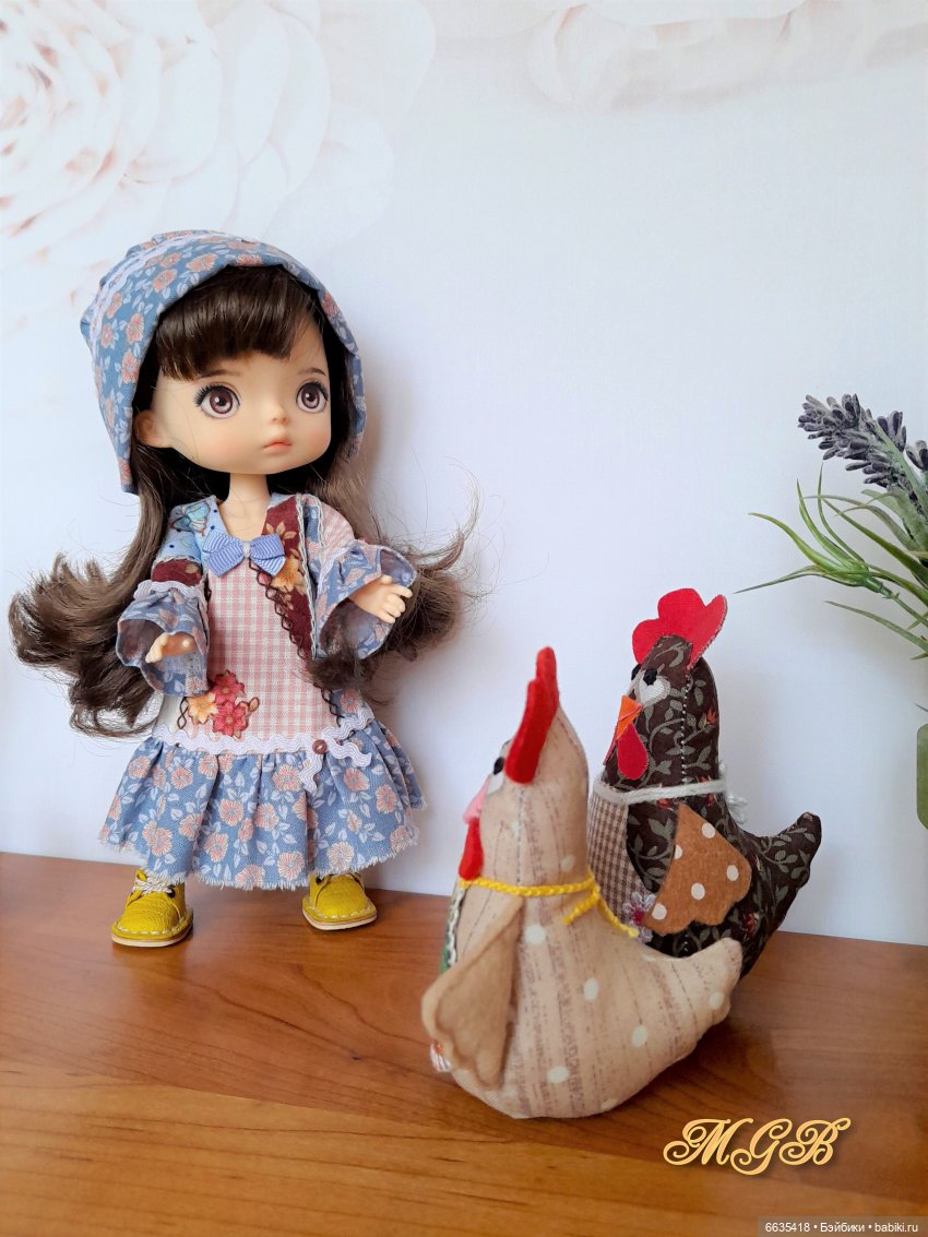 Лоскутная одежда в гардеробе моих кукол (фото 10)