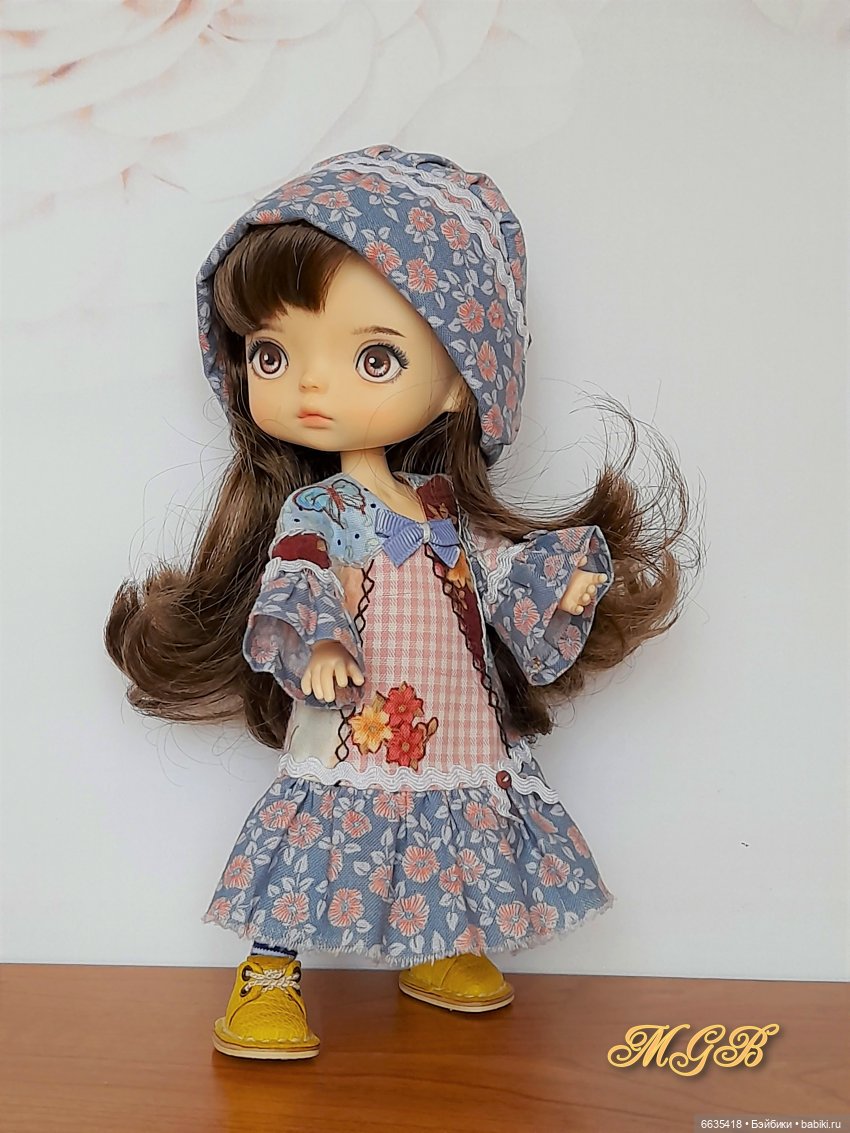 Лоскутная одежда в гардеробе моих кукол