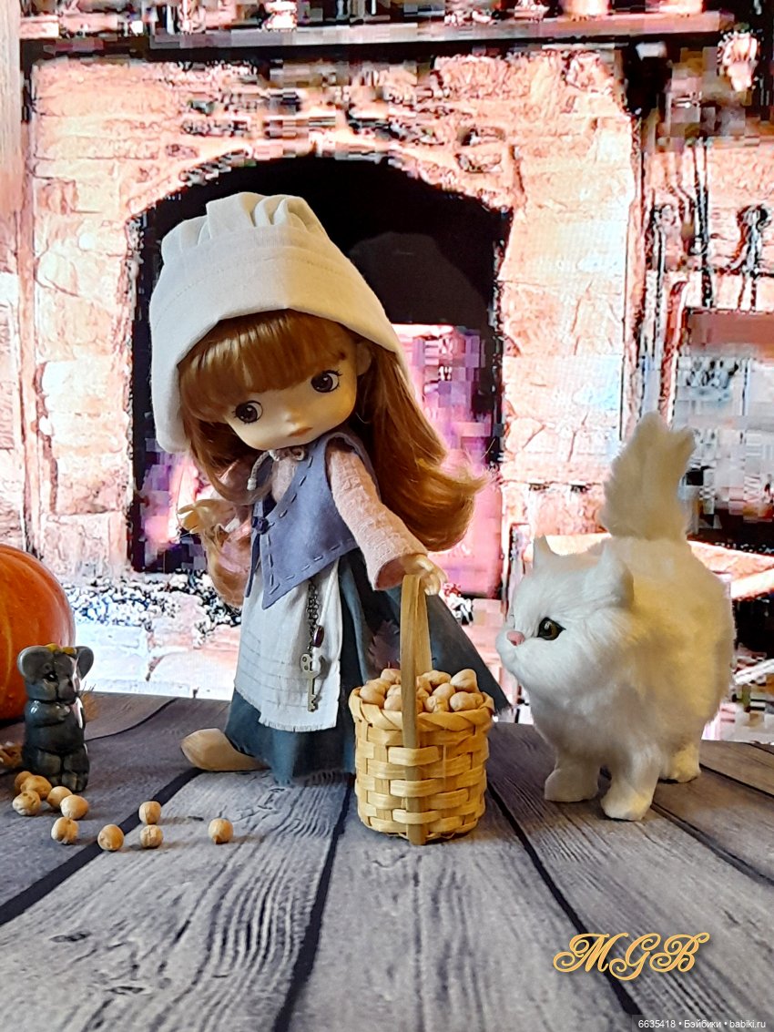 Трудолюбивая и добрая Золушка в образе моей куклы | Бэйбики Трудолюбивая и добрая Золушка в образе моей куклы