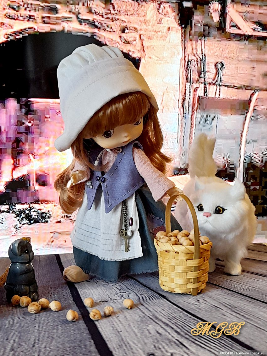 Трудолюбивая и добрая Золушка в образе моей куклы | Бэйбики Трудолюбивая и добрая Золушка в образе моей куклы