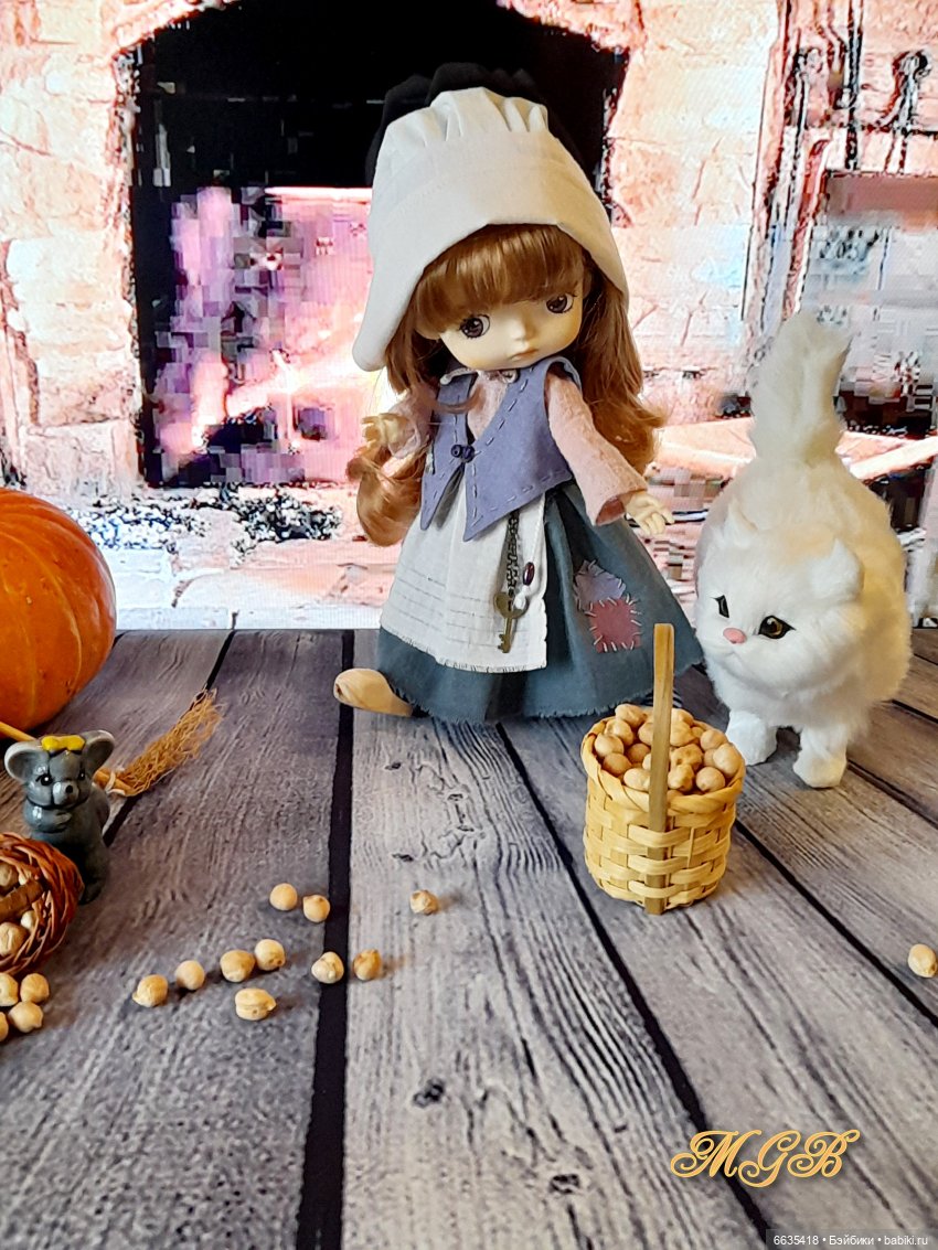 Трудолюбивая и добрая Золушка в образе моей куклы | Бэйбики Трудолюбивая и добрая Золушка в образе моей куклы