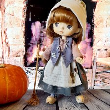 Трудолюбивая и добрая Золушка в образе моей куклы