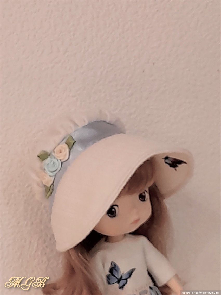 МК «Шьём шляпку, похожую на капор»