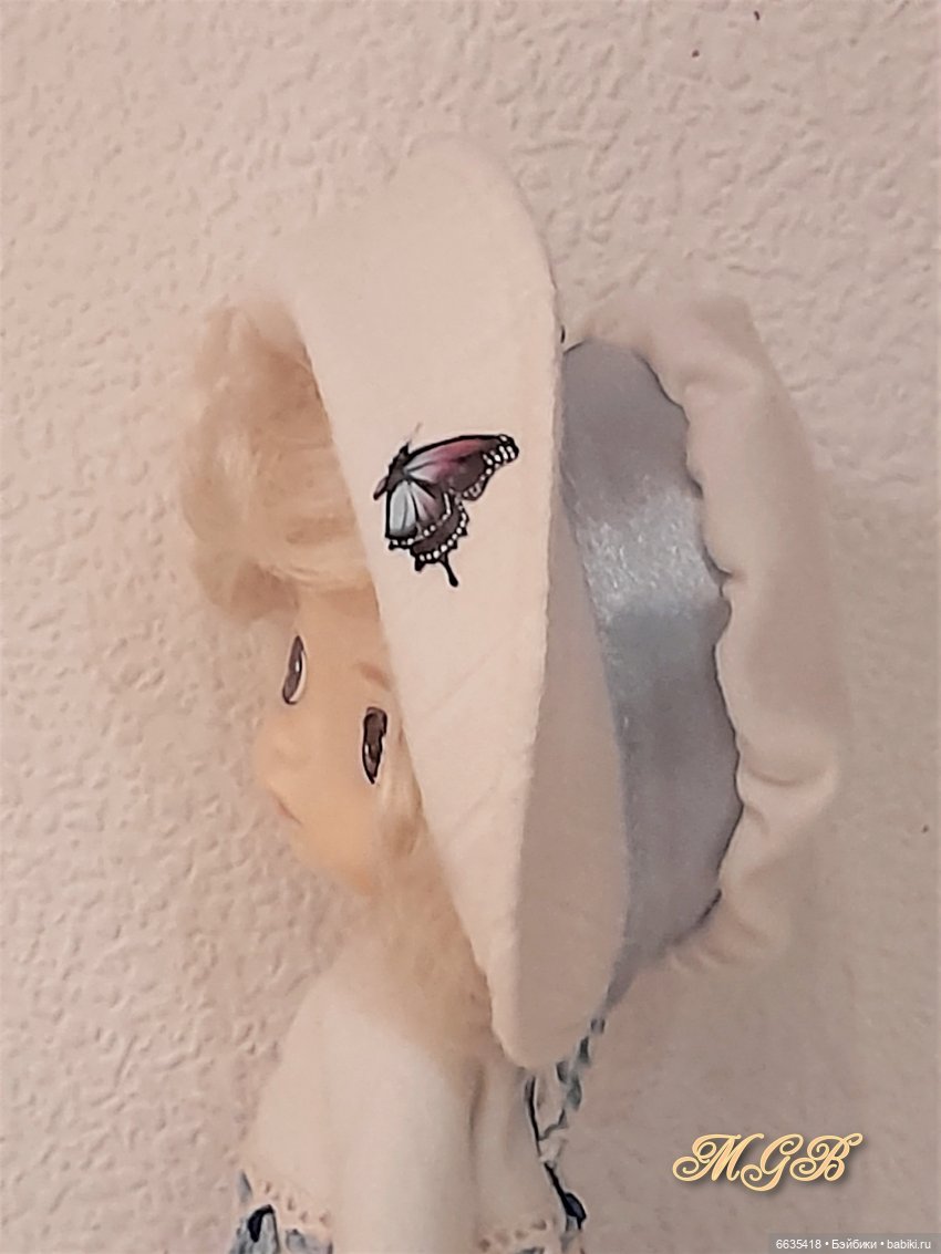 МК «Шьём шляпку, похожую на капор» (фото 8)