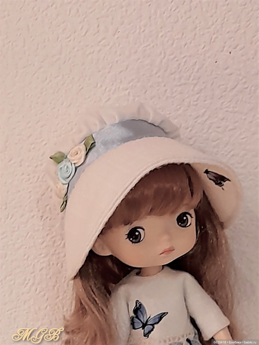 МК «Шьём шляпку, похожую на капор»