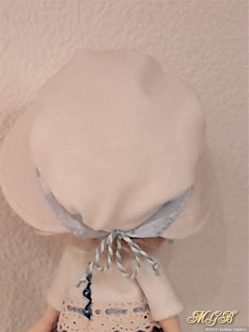 МК «Шьём шляпку, похожую на капор» (фото 5)