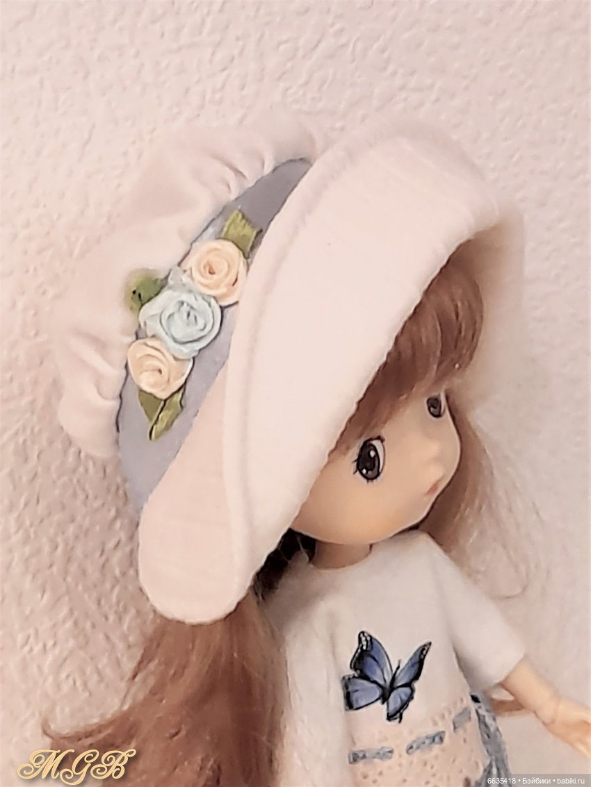 МК «Шьём шляпку, похожую на капор» (фото 9)