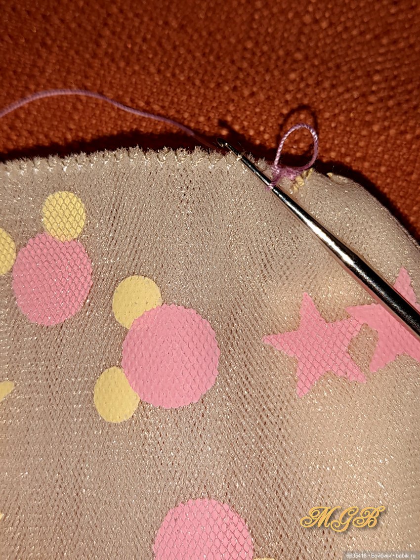 МК « Мой метод создания юбочки из фатина для кукол» | Бэйбики МК « Мой метод создания юбочки из фатина для кукол» (фото 7)