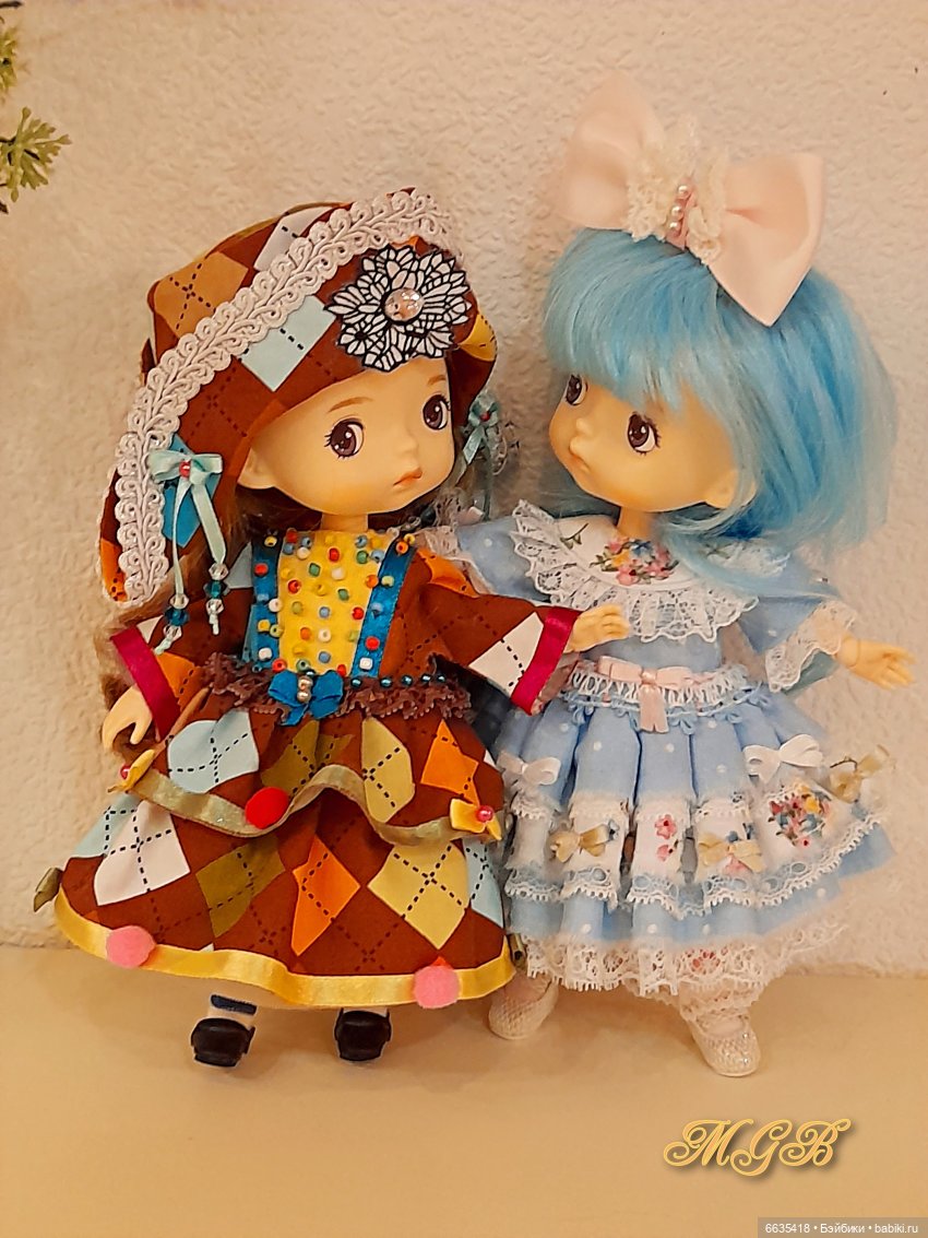 Коломбина в образе моих кукол | Бэйбики Коломбина в образе моих кукол