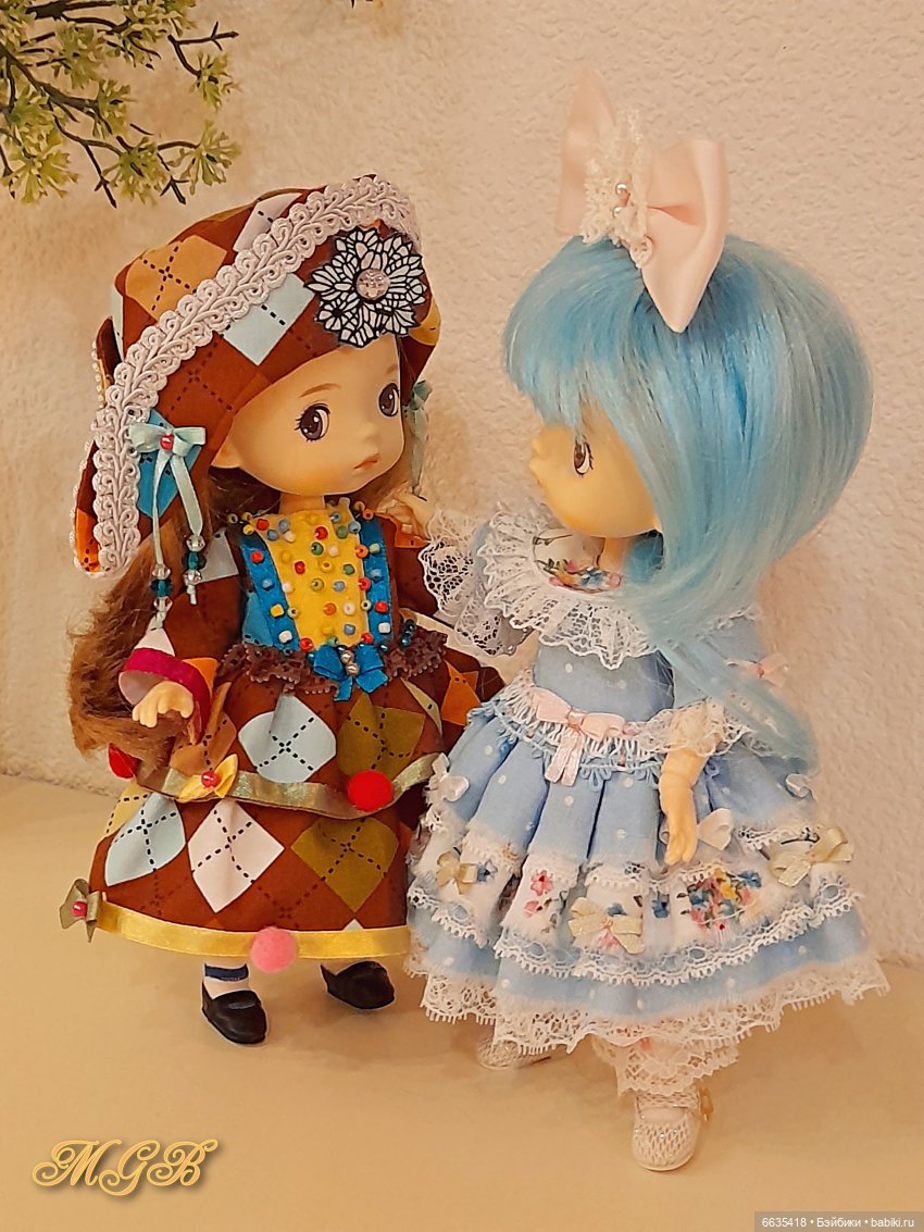 Коломбина в образе моих кукол | Бэйбики Коломбина в образе моих кукол