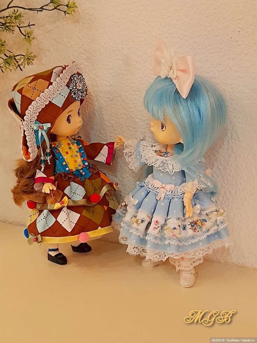 Коломбина в образе моих кукол | Бэйбики Коломбина в образе моих кукол