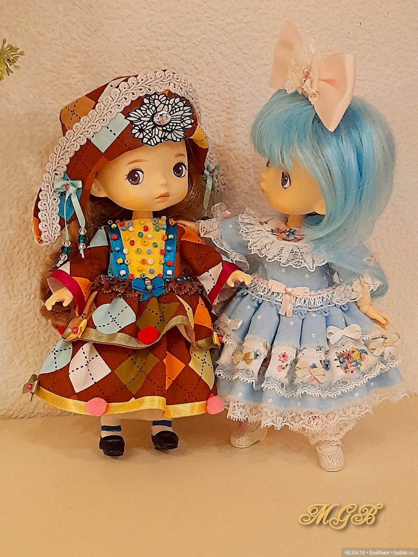 Коломбина в образе моих кукол | Бэйбики Коломбина в образе моих кукол