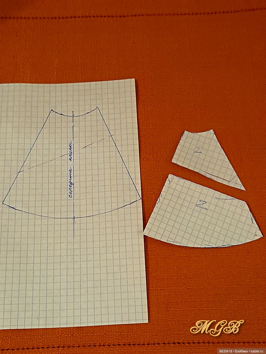 МК «Мой вариант платья с новогодней тематикой» (фото 8)