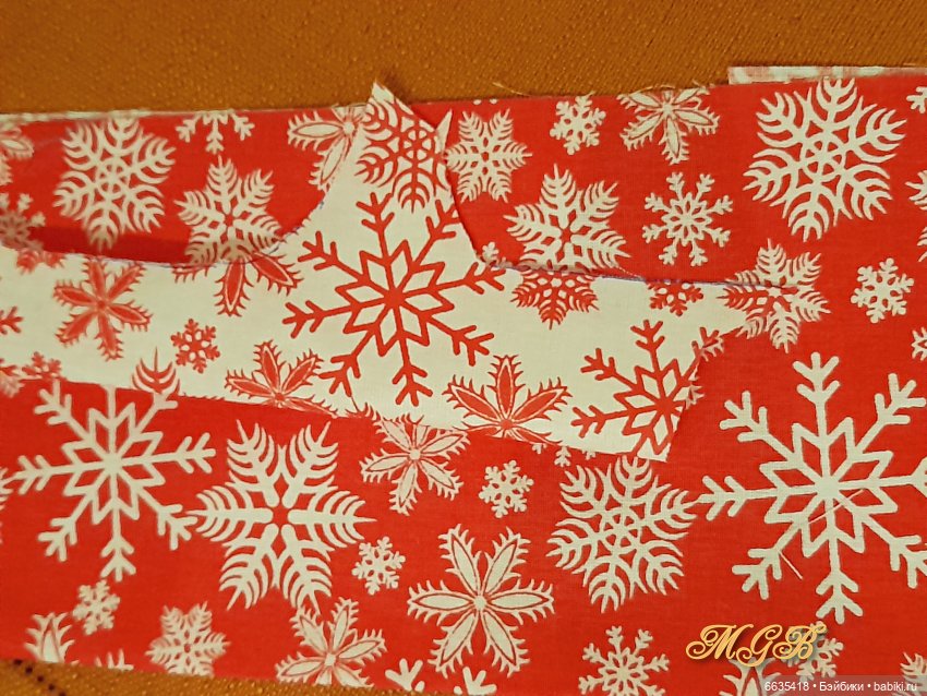 МК «Мой вариант платья с новогодней тематикой»