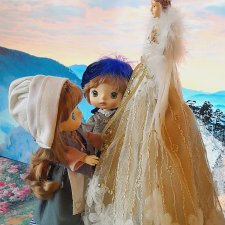 «Золушка» по сценарию Евгения Шварца.  «Золушка все же поедет на бал» Часть 1 «Встреча  Золушки с Феей-крестной».