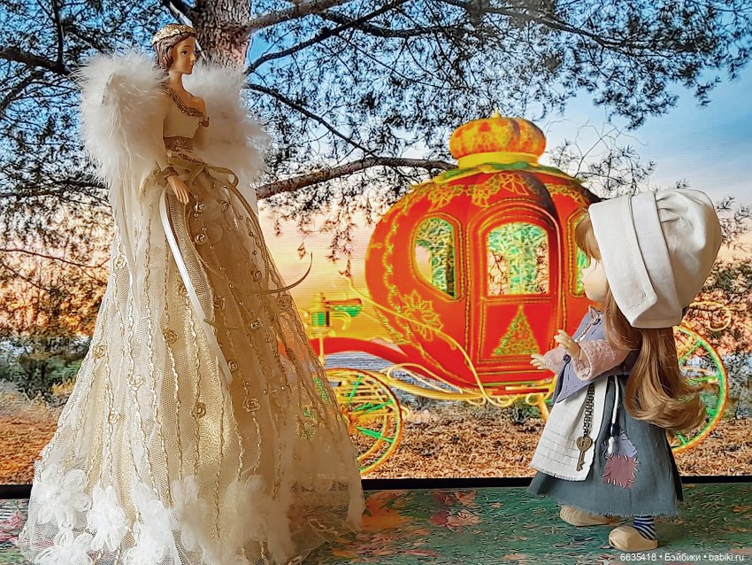 «Золушка» по сценарию Евгения Шварца. «Золушка все же поедет на бал». Часть 2 «Волшебное преображение» (фото 4)