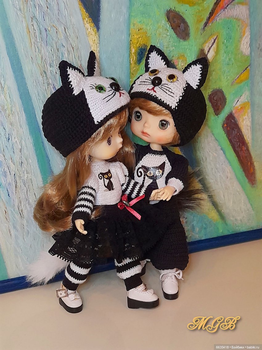 "Пушистые хвосты" — Одежда и обувь для кукол своими руками: фото
