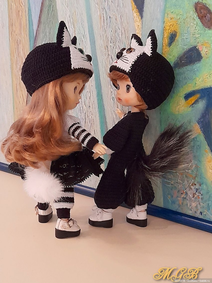 "Пушистые хвосты" — Одежда и обувь для кукол своими руками: фото