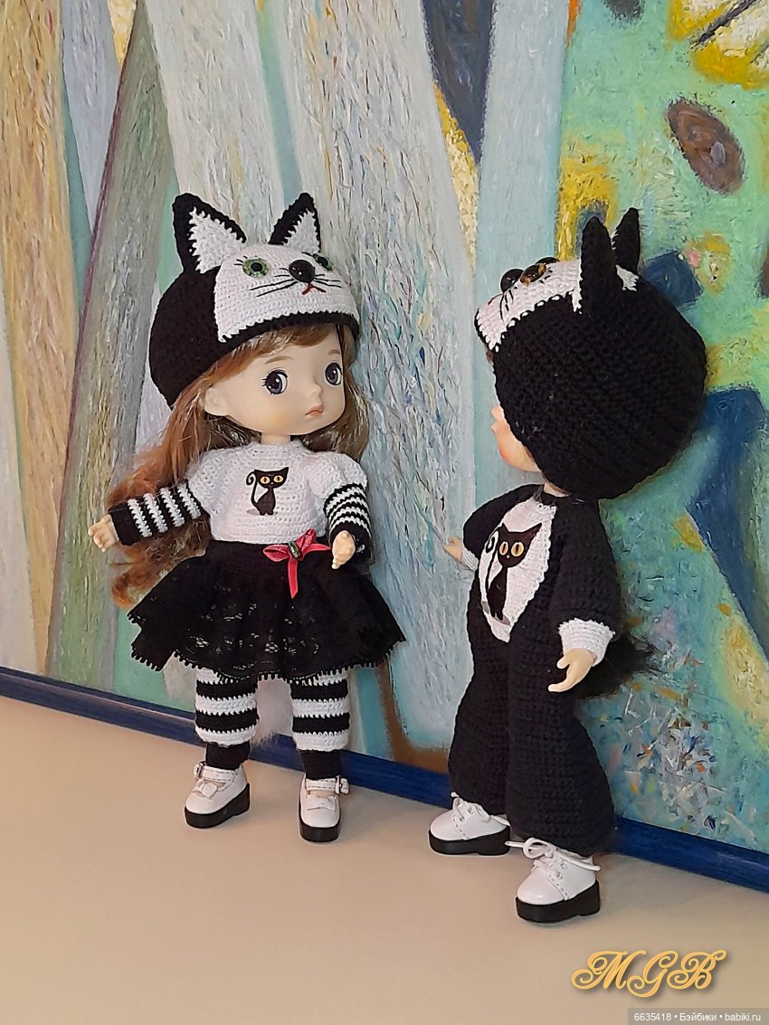 "Пушистые хвосты" — Одежда и обувь для кукол своими руками: фото