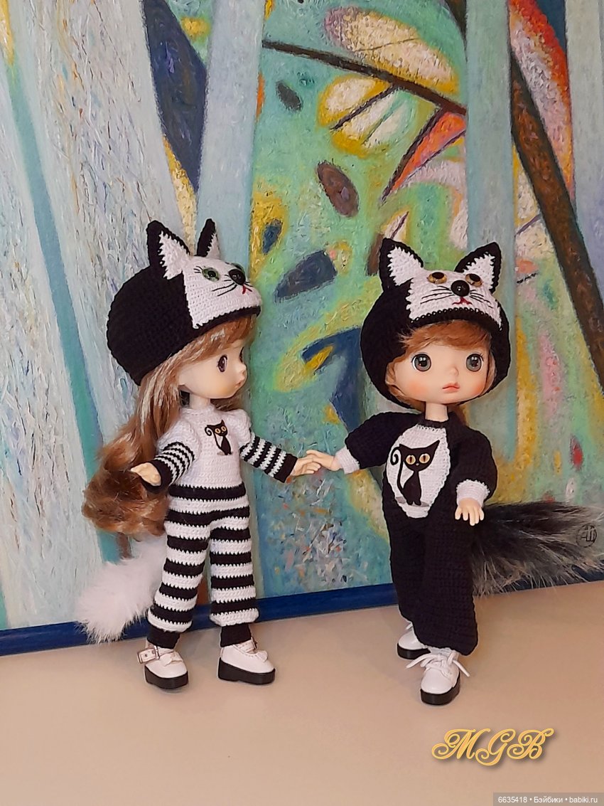 "Пушистые хвосты" — Одежда и обувь для кукол своими руками: фото
