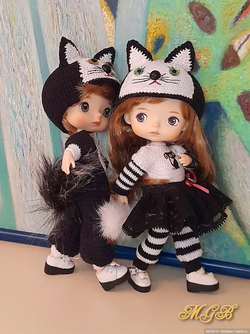 "Пушистые хвосты" — Одежда и обувь для кукол своими руками: фото