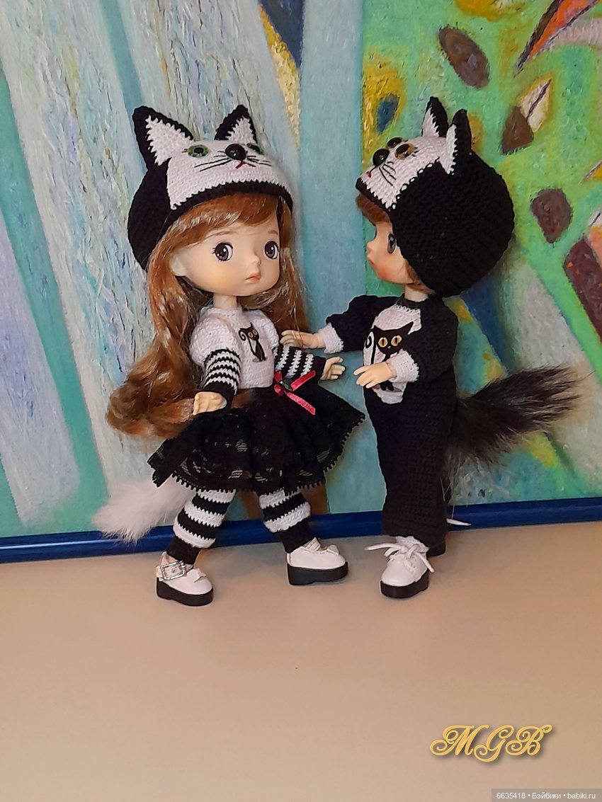 "Пушистые хвосты" — Одежда и обувь для кукол своими руками: фото