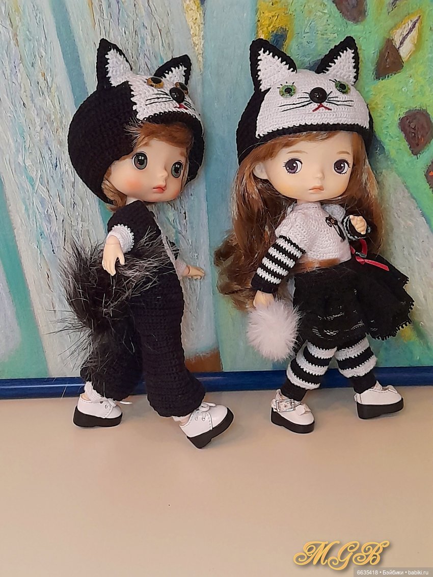 "Пушистые хвосты" — Одежда и обувь для кукол своими руками: фото