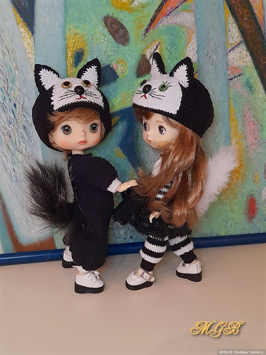 "Пушистые хвосты" — Одежда и обувь для кукол своими руками: фото (фото 10)