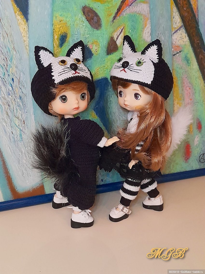 "Пушистые хвосты" — Одежда и обувь для кукол своими руками: фото (фото 8)