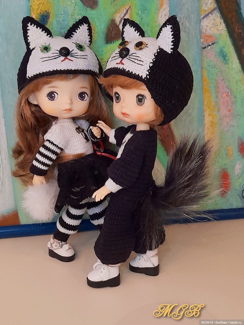 "Пушистые хвосты" — Одежда и обувь для кукол своими руками: фото