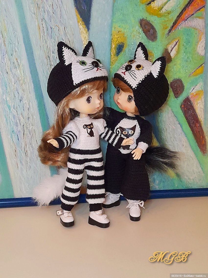 "Пушистые хвосты" — Одежда и обувь для кукол своими руками: фото