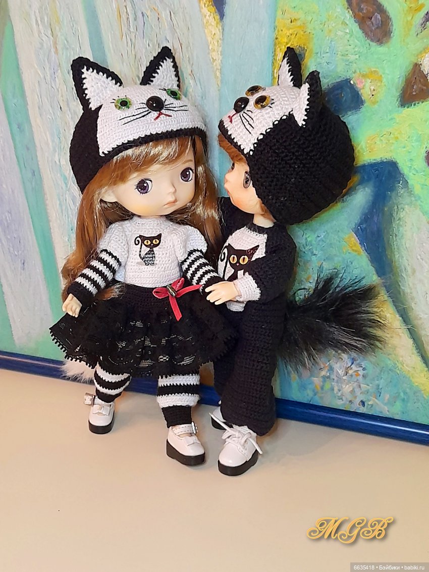 "Пушистые хвосты" — Одежда и обувь для кукол своими руками: фото